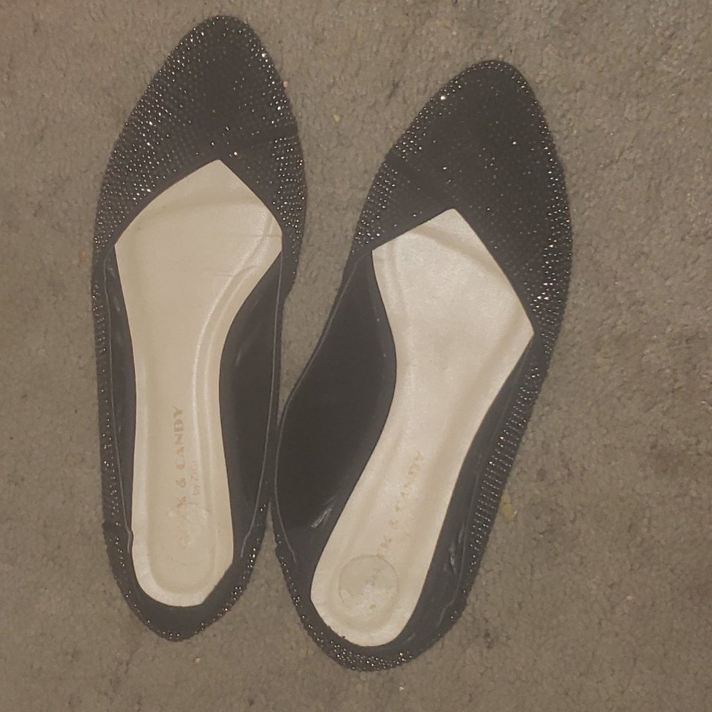 Rock and Candy bejeweled flats